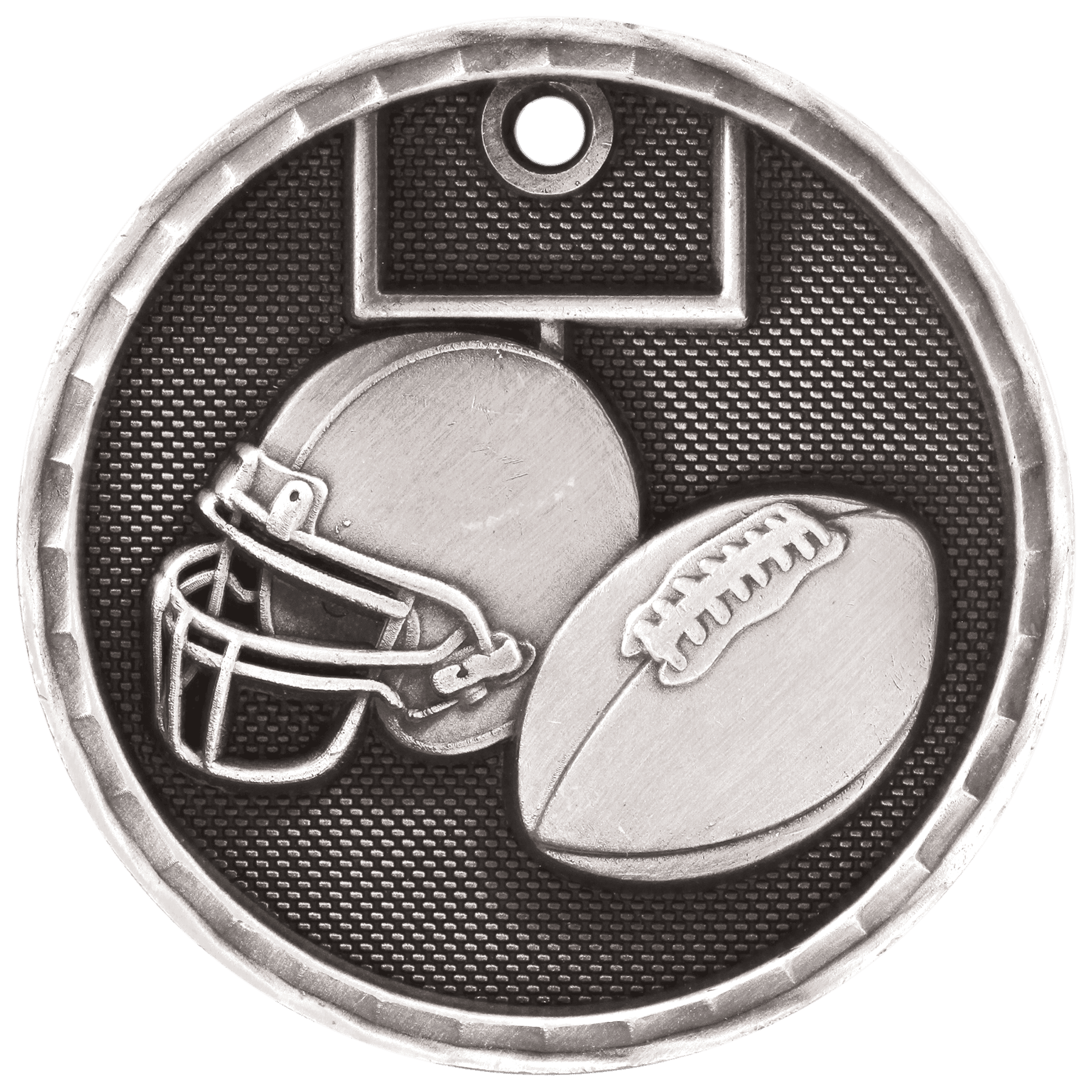 2" 3D Football Medal - Image 2
