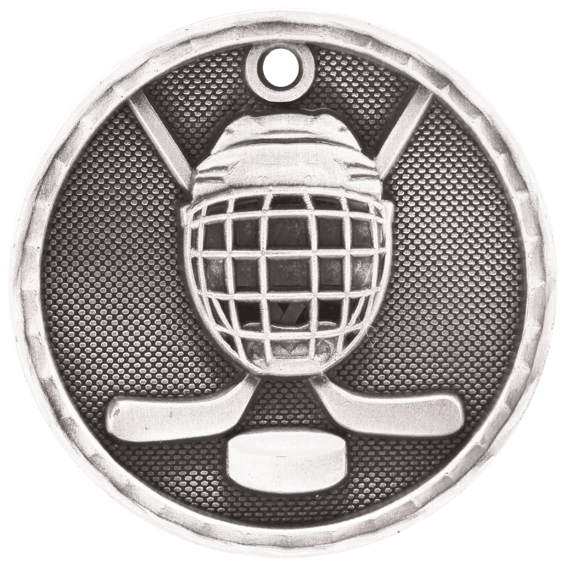 2" 3D Hockey Medal - Image 2