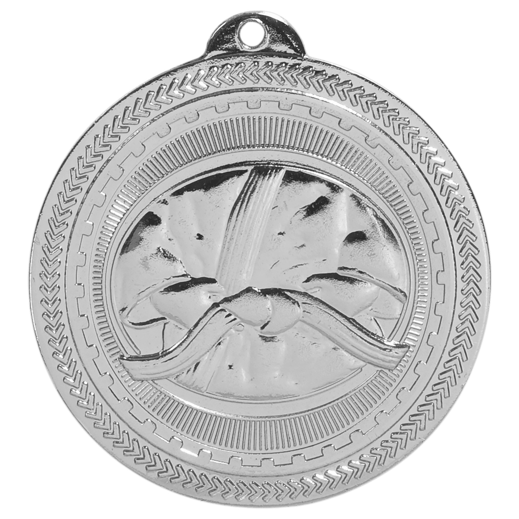 2" Martial Arts Laserable BriteLazer Medal - Image 2