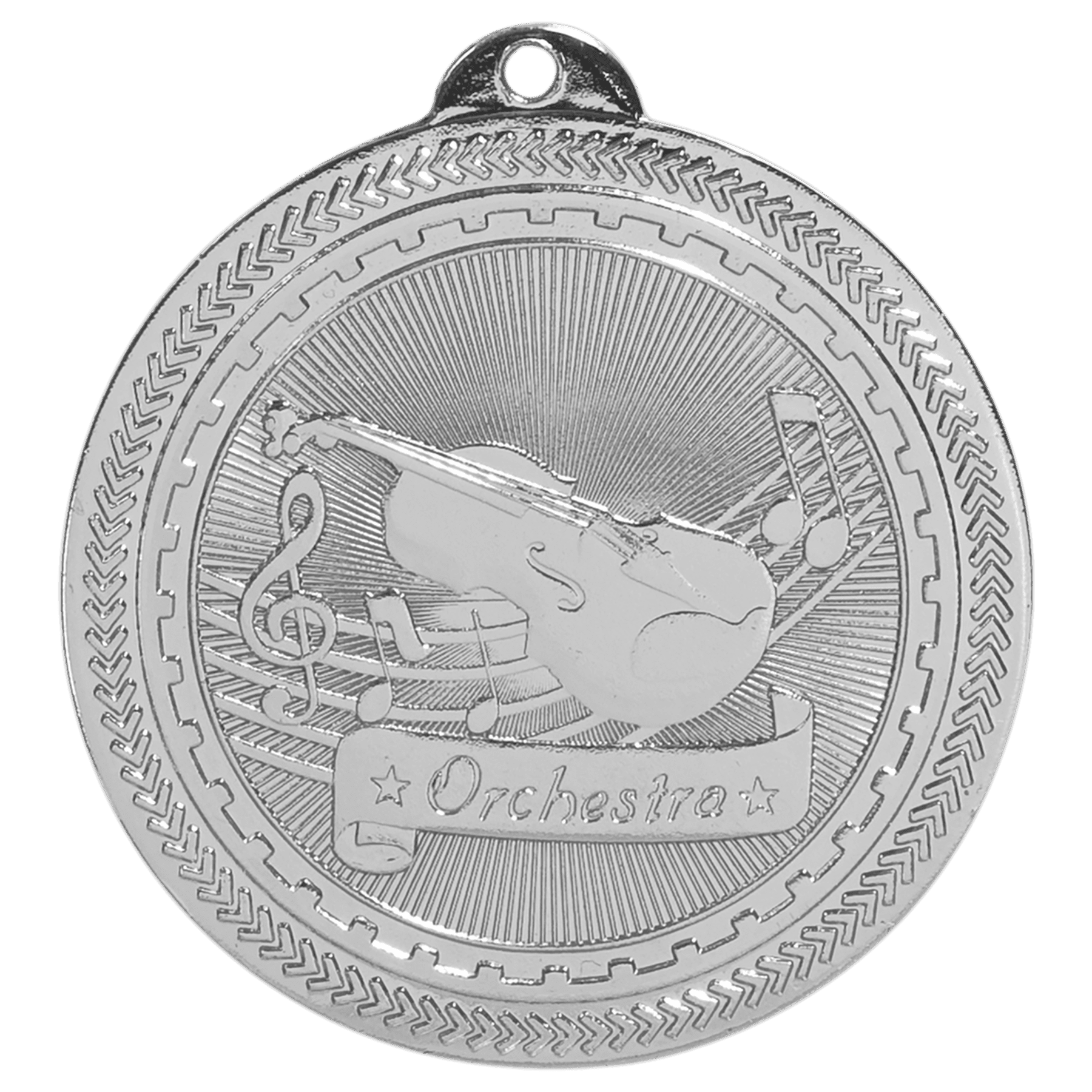 2" Orchestra Laserable BriteLazer Medal - Image 2