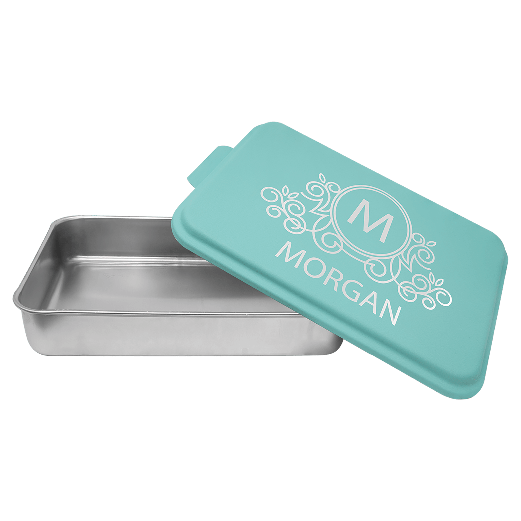 9" x 13" Aluminum Cake Pan with Lid - Image 4