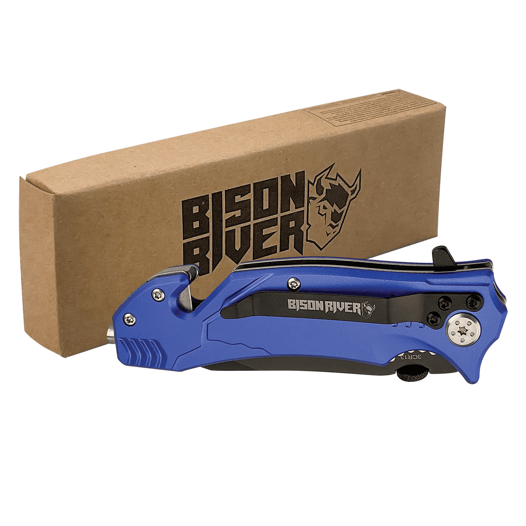 Bison River 4 1/2" Rescue Knife - Image 2