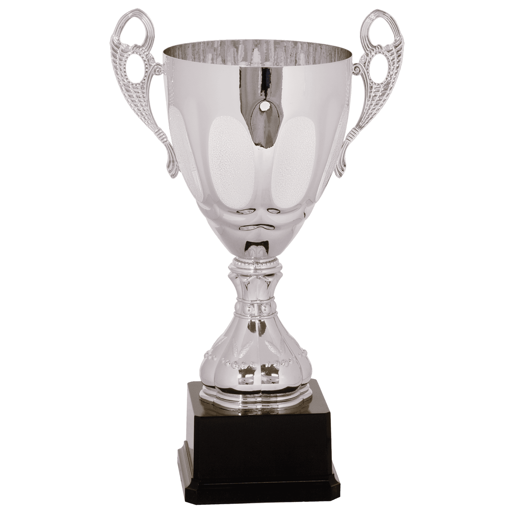 14" Completed Metal Cup Trophy on Plastic Base - Image 2