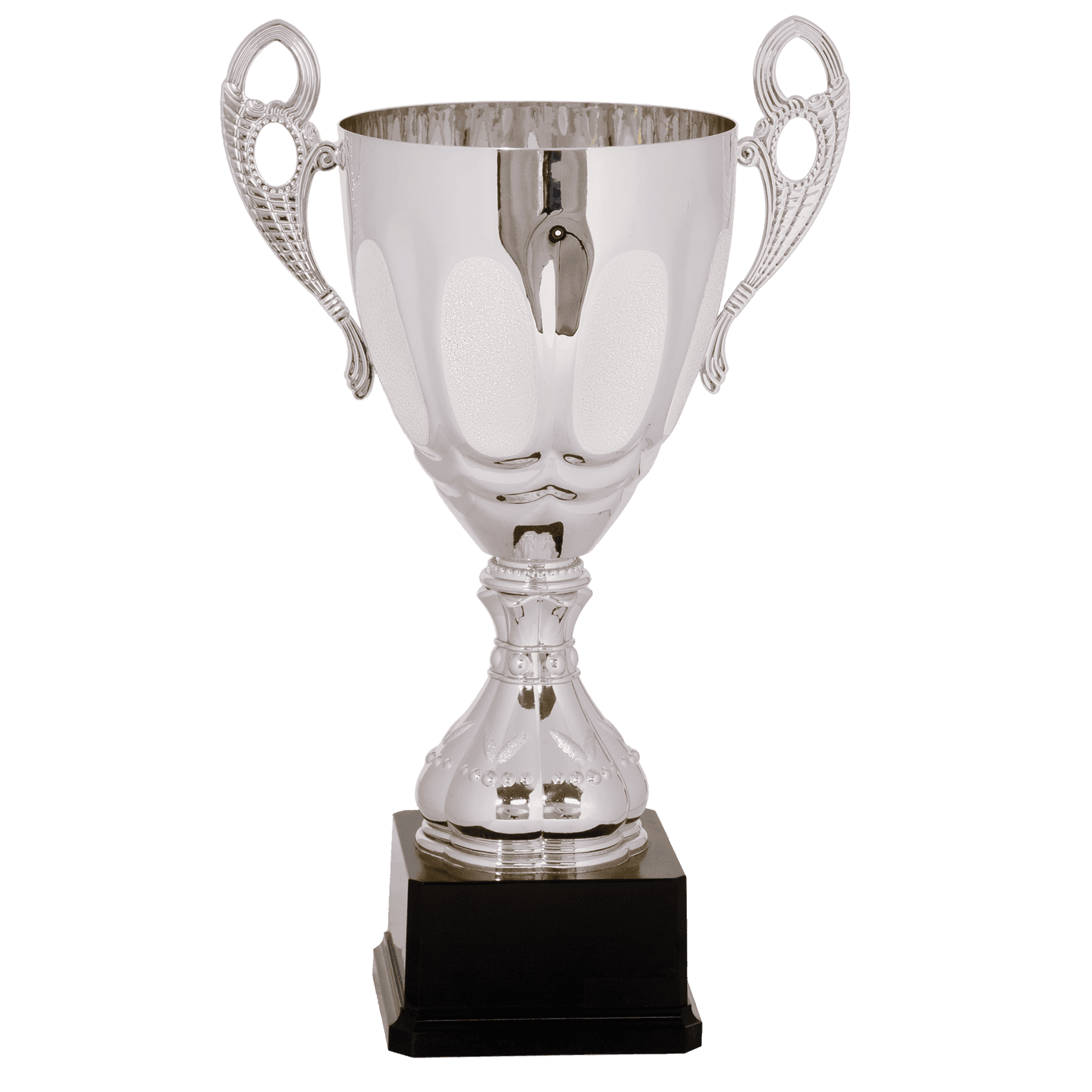15 3/4" Completed Metal Cup Trophy on Plastic Base - Image 2