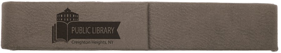 6 1/2" x 1" Laserable Leatherette Single Pen Case - Image 5