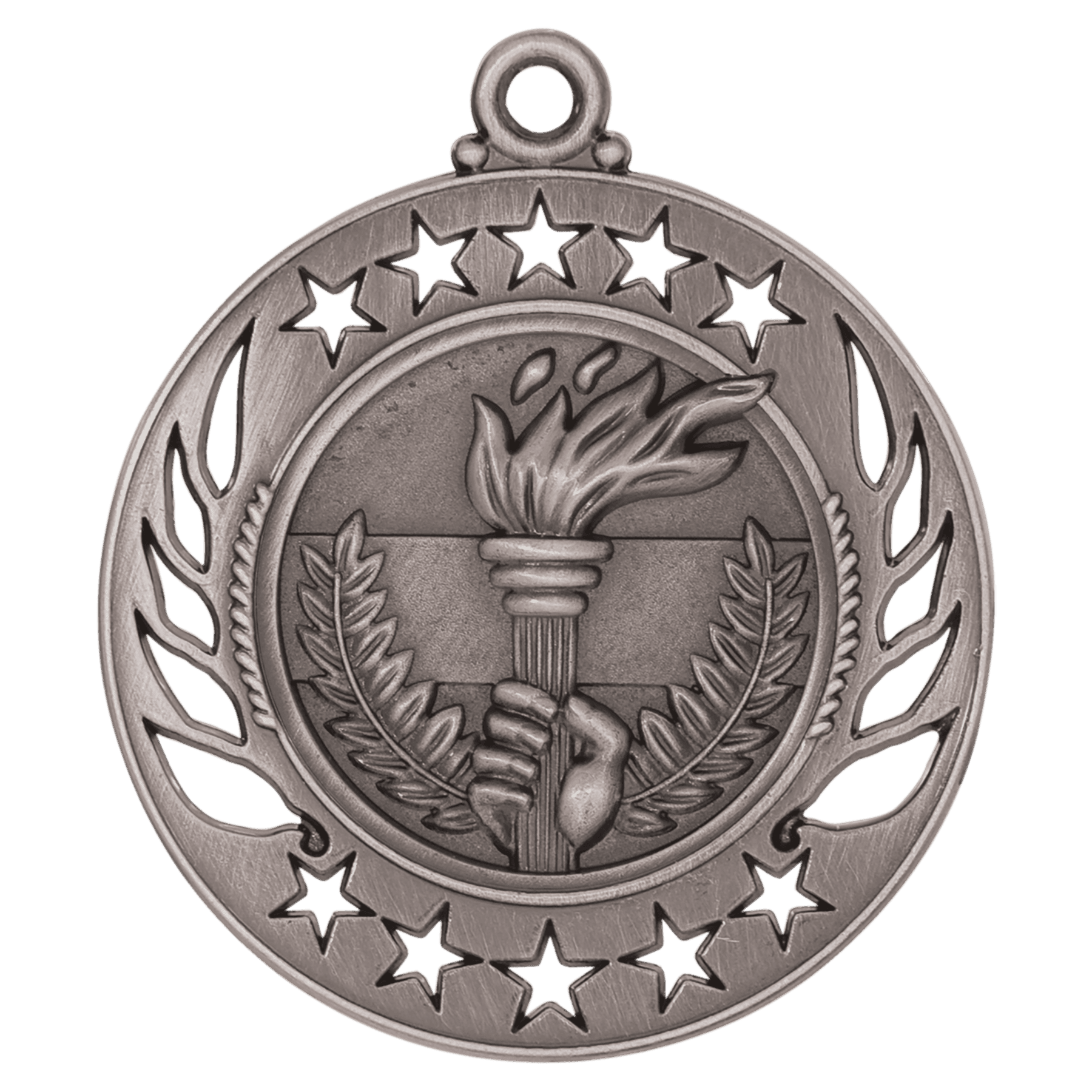 2 1/4" Torch Galaxy Medal - Image 2