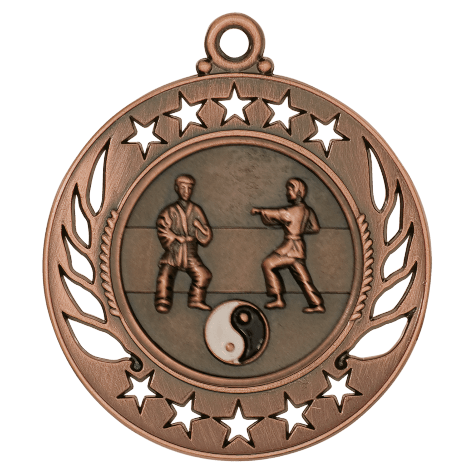2 1/4" Martial Arts Galaxy Medal - Image 3