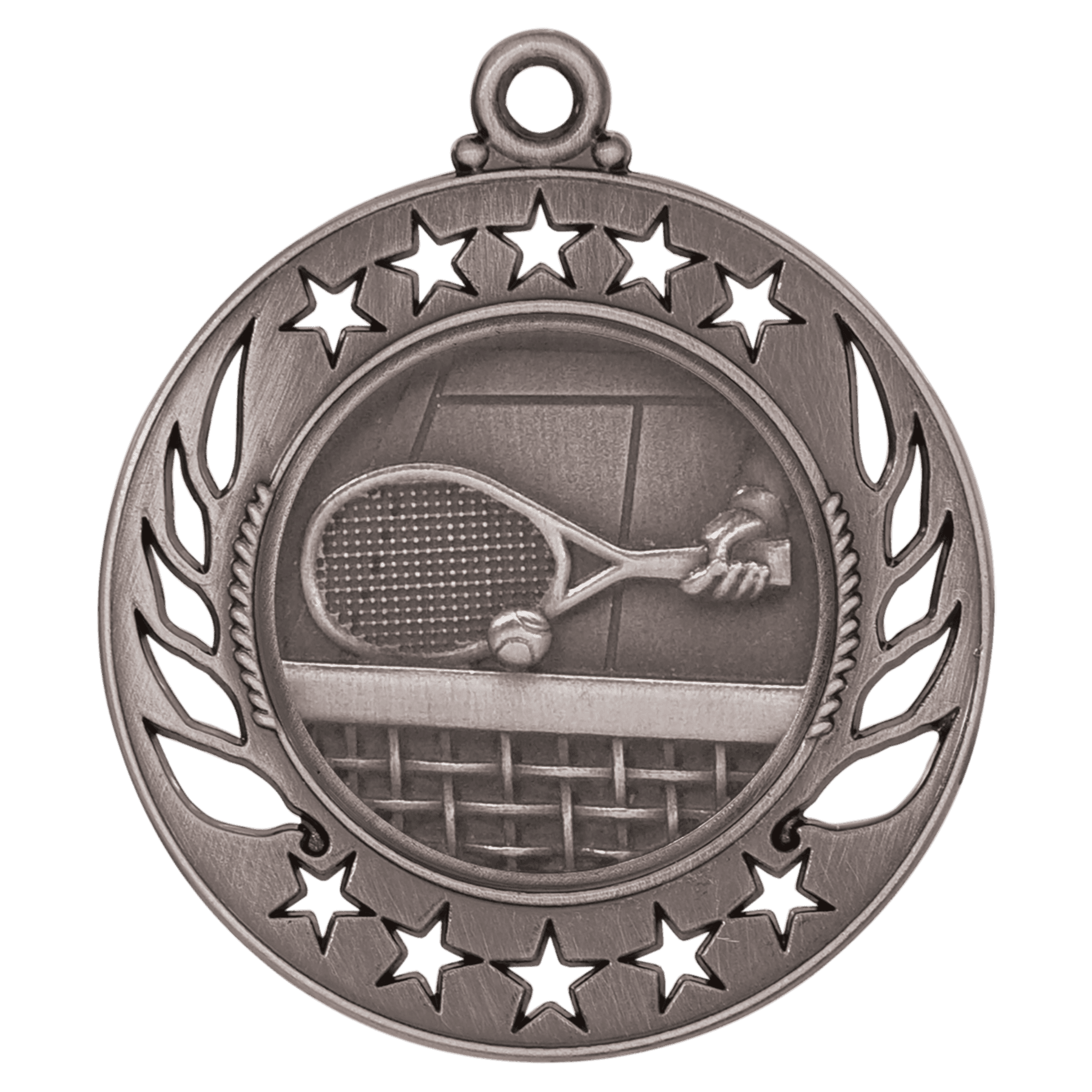 2 1/4" Tennis Galaxy Medal - Image 2