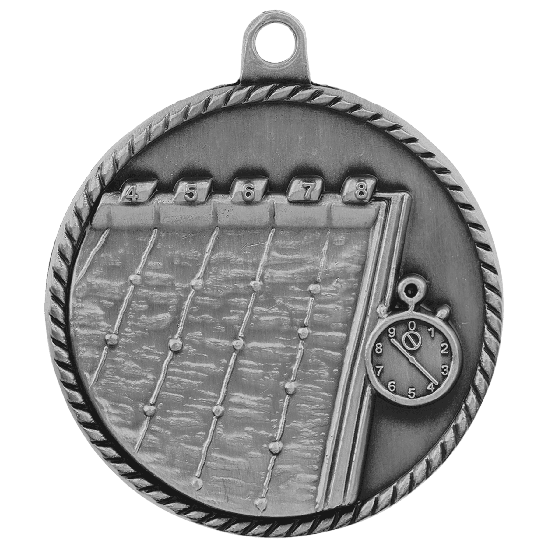 2" Swimming High Relief Medal - Image 2