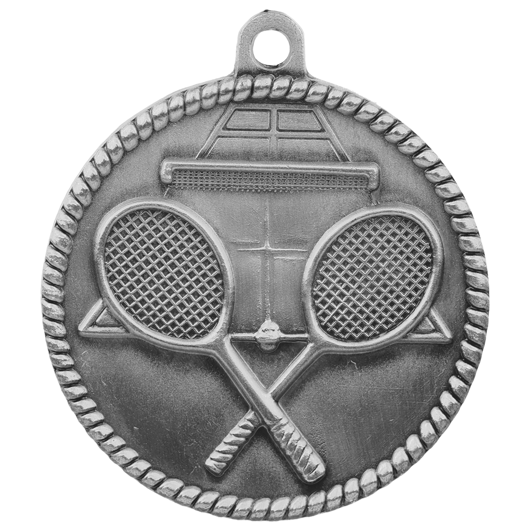 2" Tennis High Relief Medal - Image 2