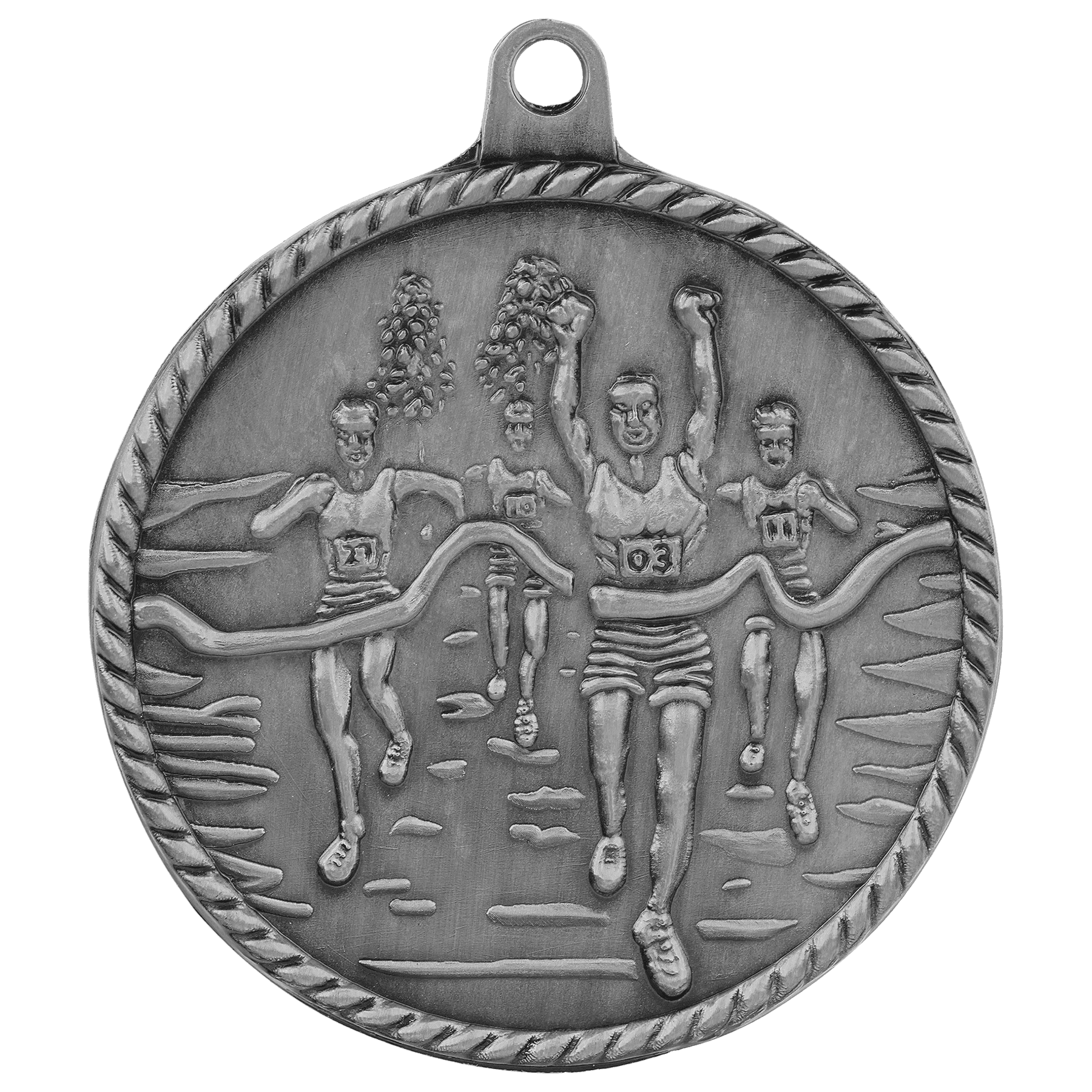 2" Cross Country High Relief Medal - Image 2