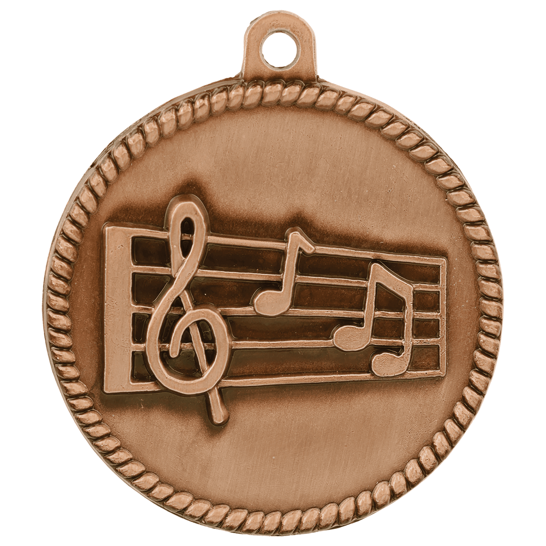 2" Music High Relief Medal - Image 3
