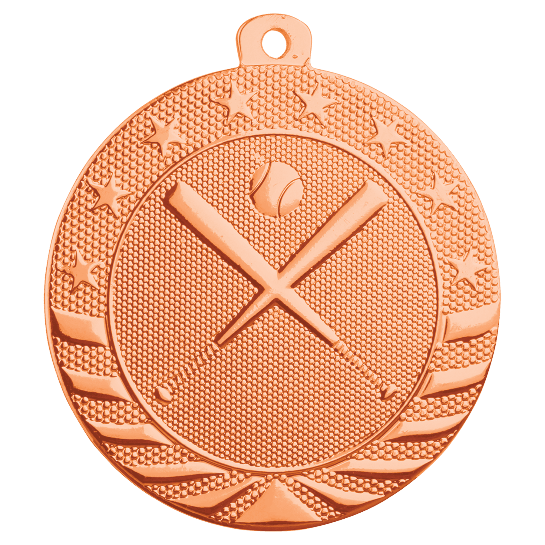 2" Baseball/Softball Starbrite Medal - Image 3