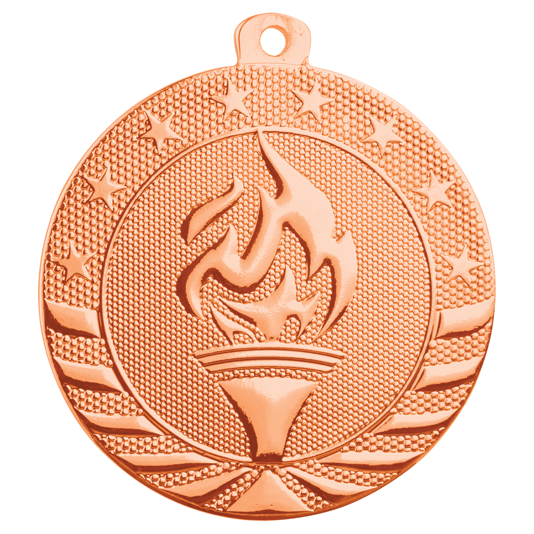 2" Torch Starbrite Medal - Image 3
