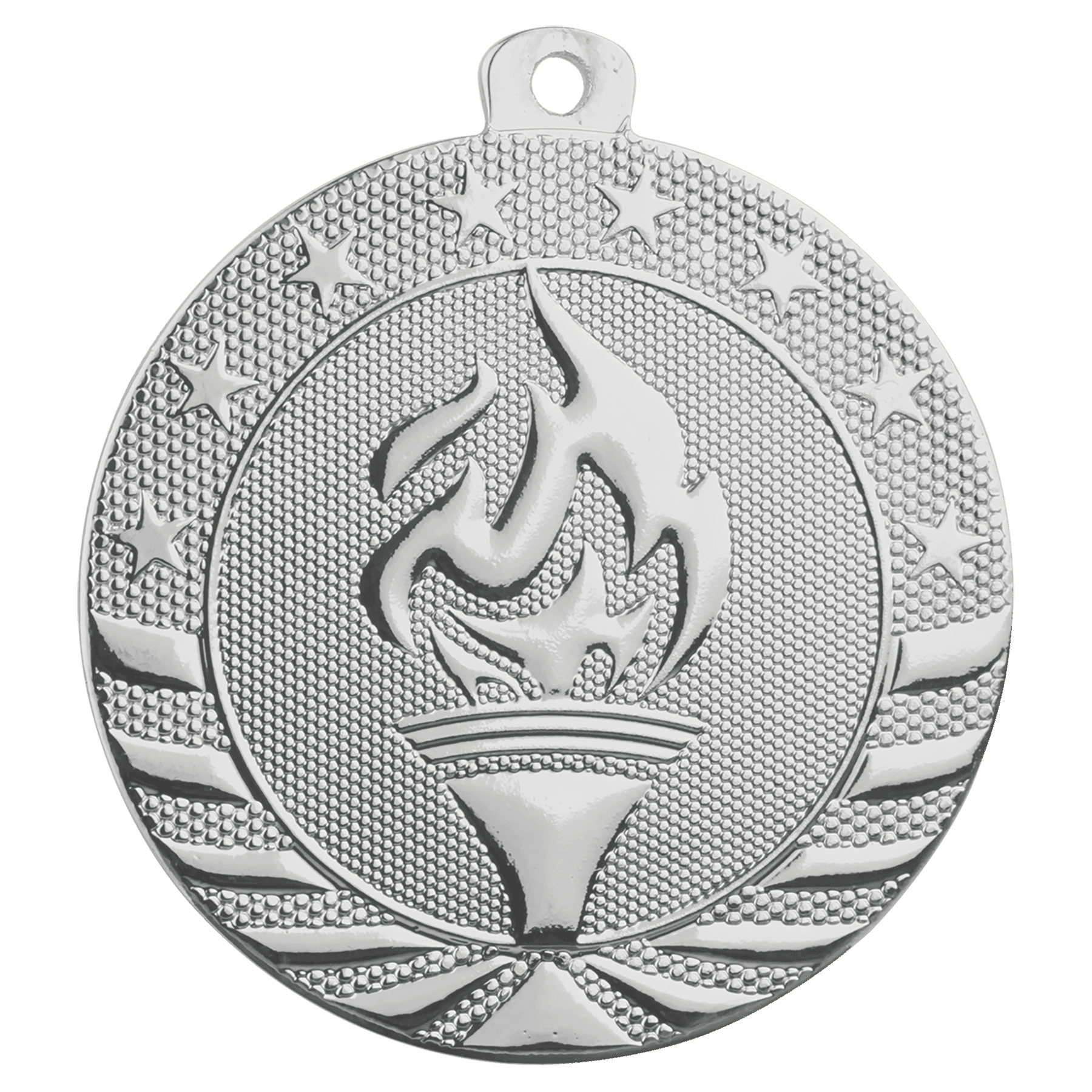 2" Torch Starbrite Medal - Image 2