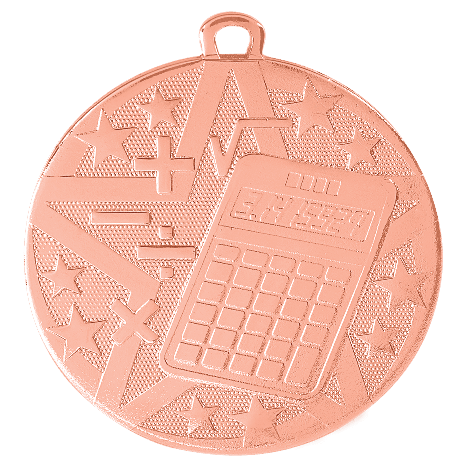 2" Superstar Math Medal - Image 3