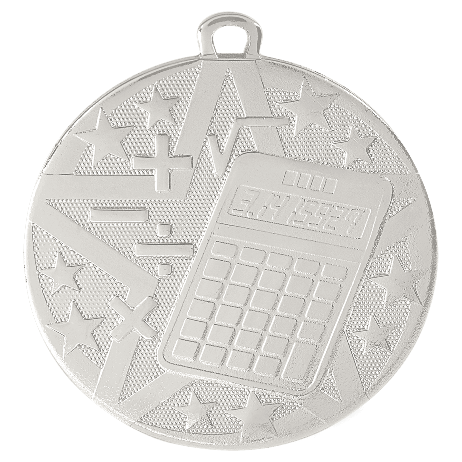 2" Superstar Math Medal - Image 2