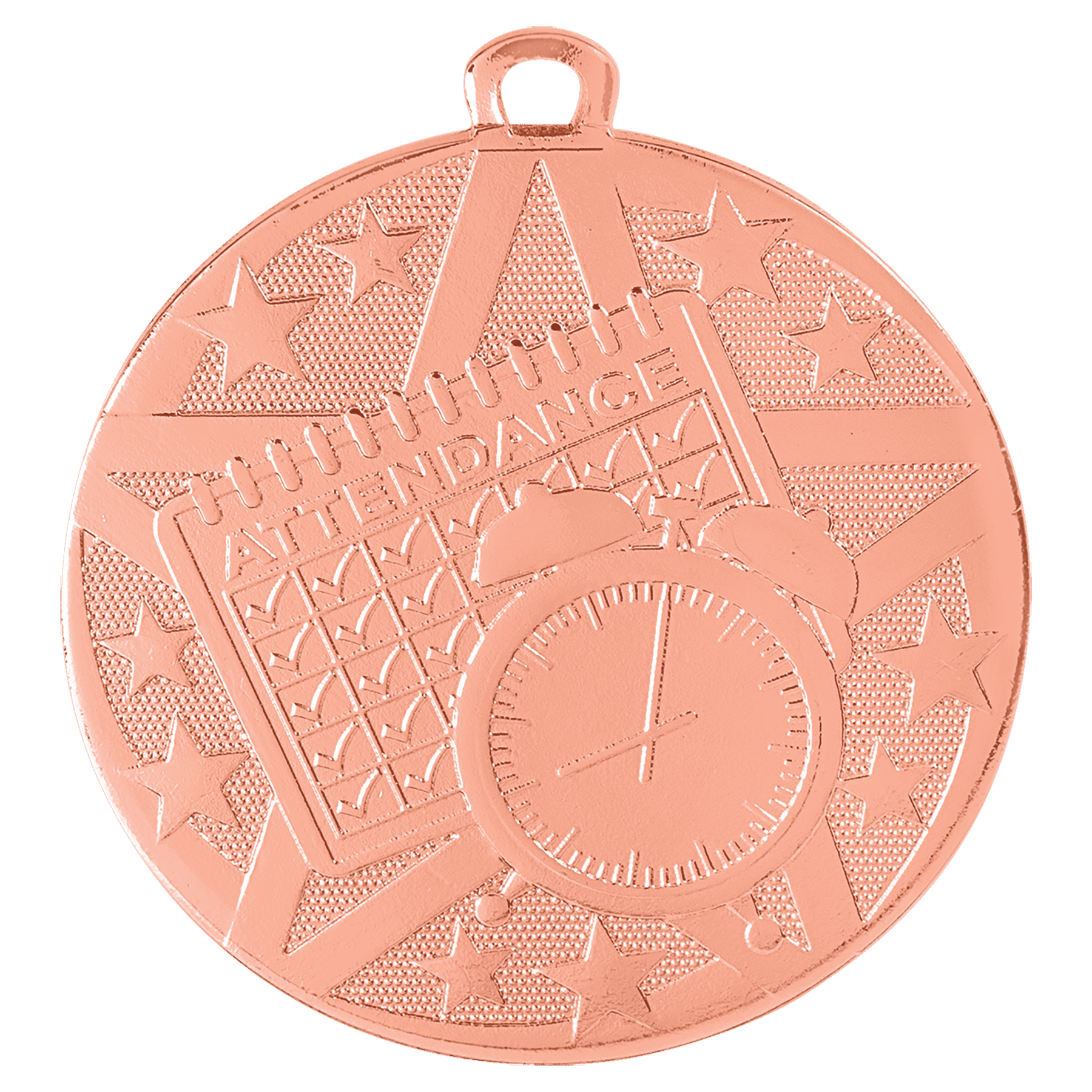 2" Superstar Perfect Attendance Medal - Image 3