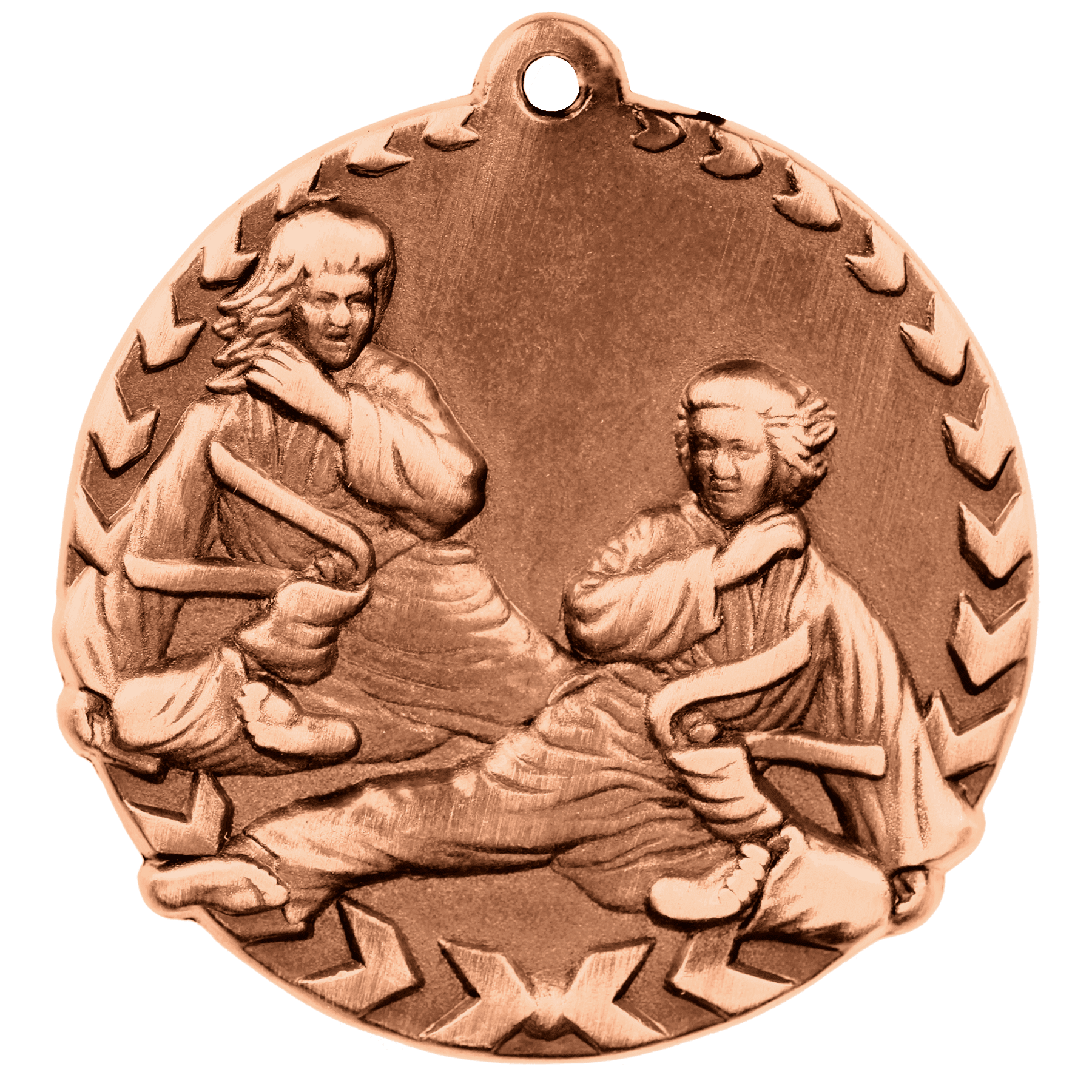 1 3/4" Martial Arts Millennium Medal - Image 3