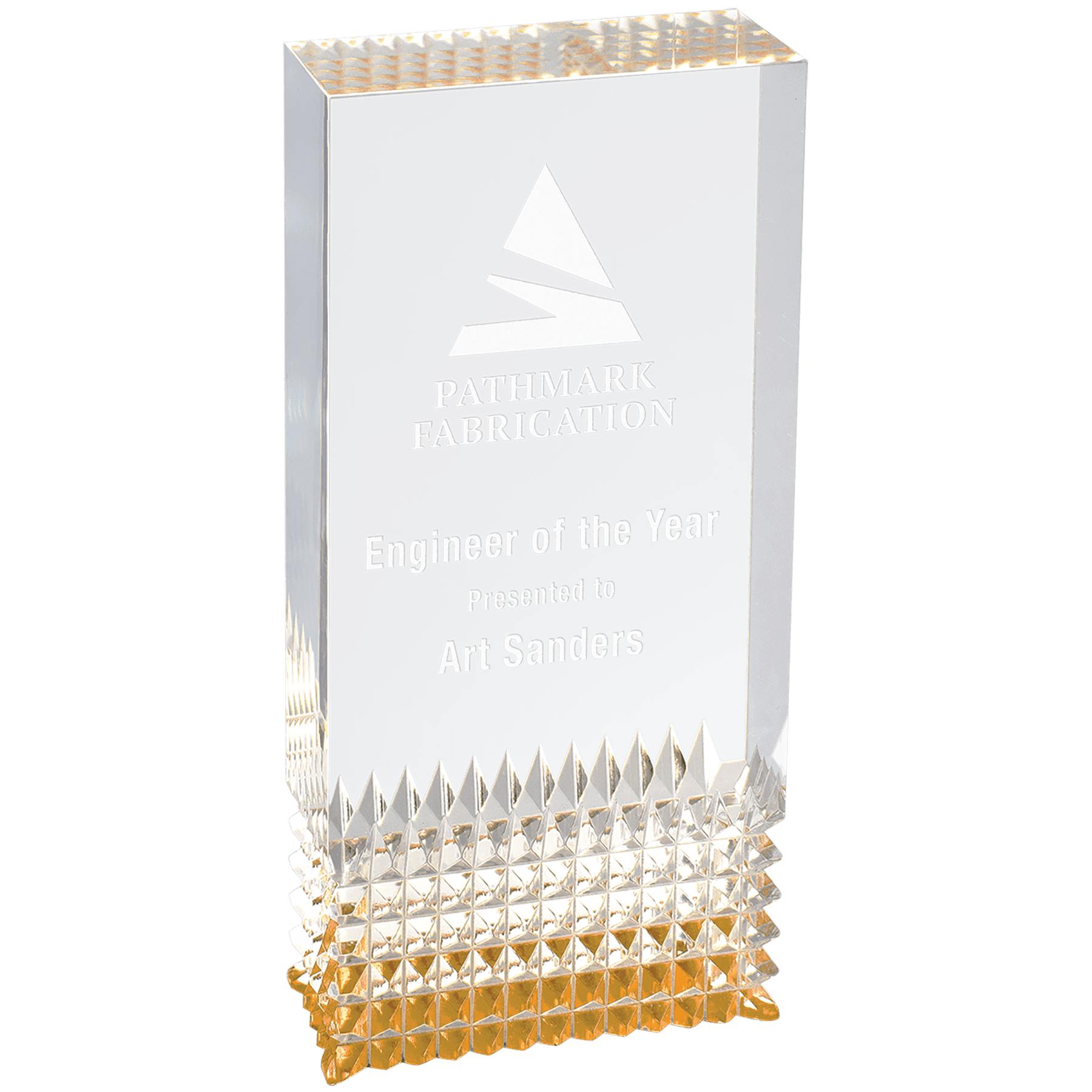 2 3/4" x 6" Tribute Acrylic - Image 2