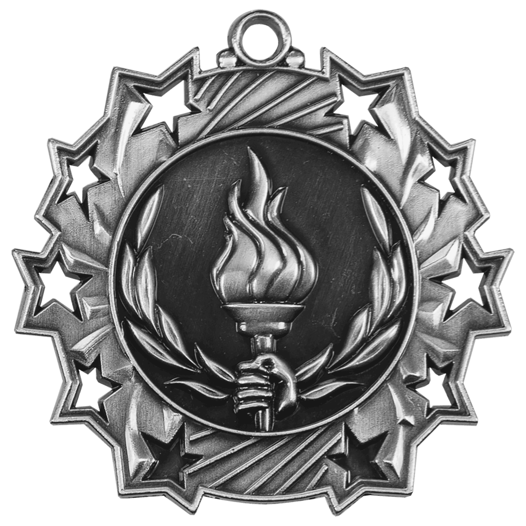 2 1/4" Victory Ten Star Medal - Image 2