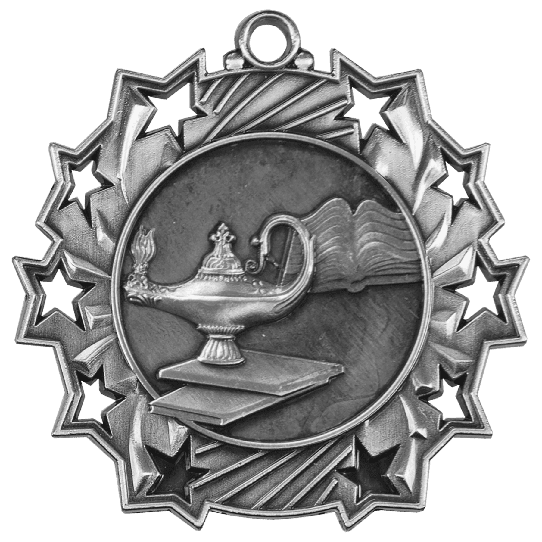 2 1/4" Graduate Ten Star Medal - Image 2