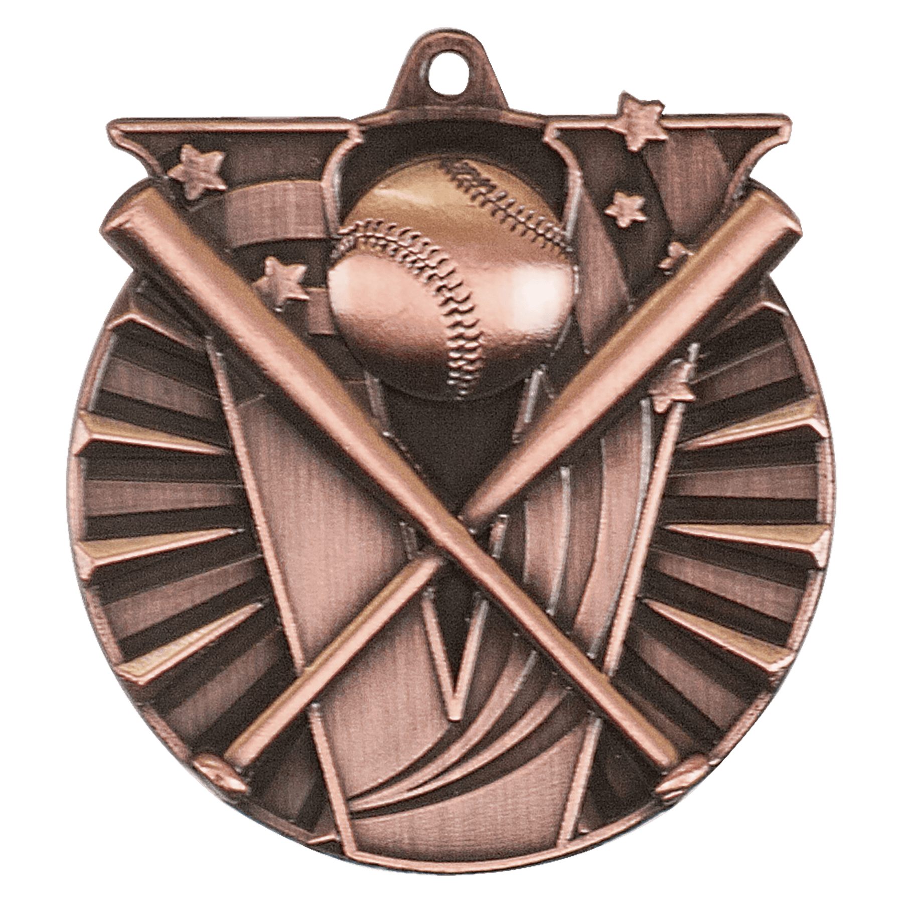 2" Baseball/Softball Victory Medal - Image 3
