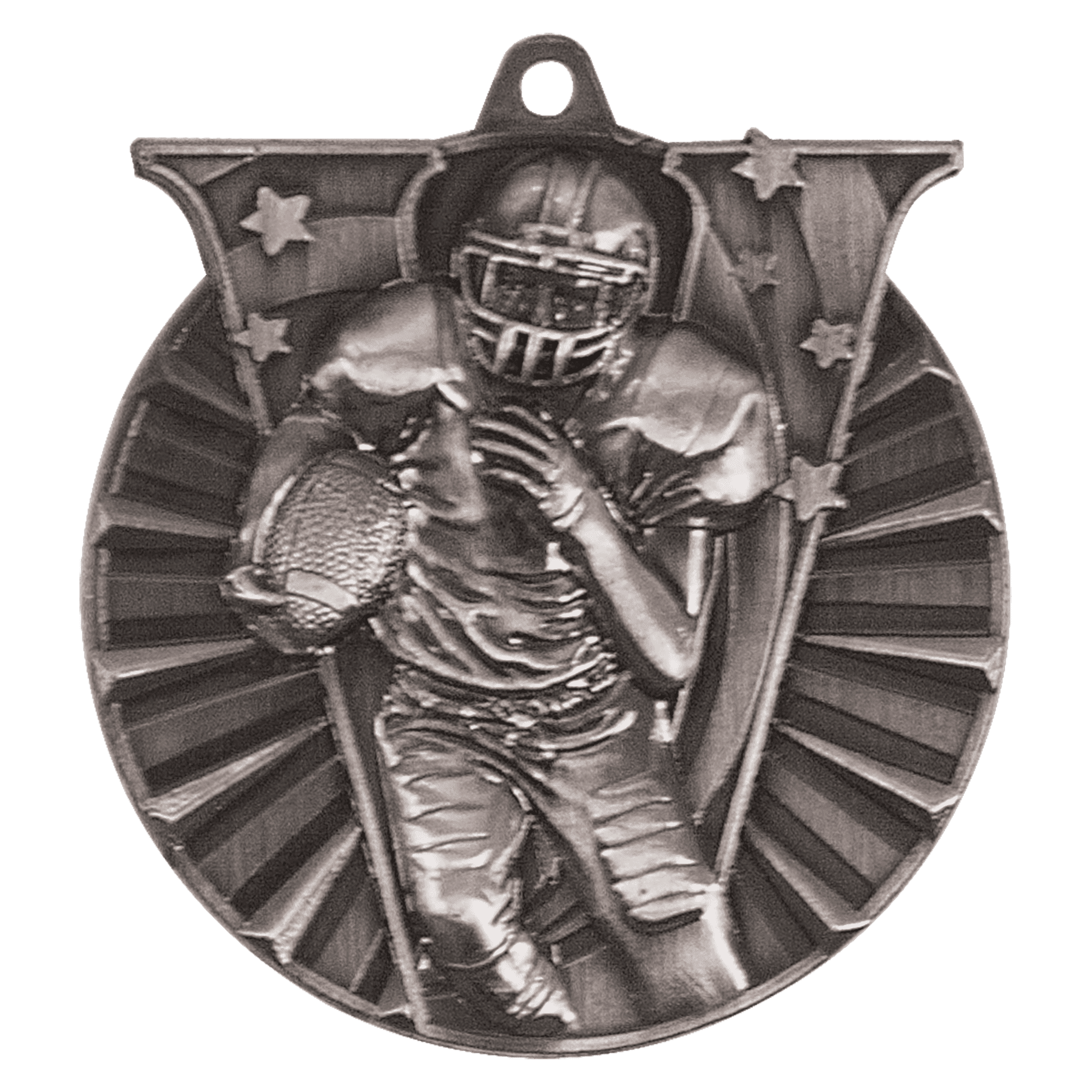 2" Football Victory Medal - Image 2