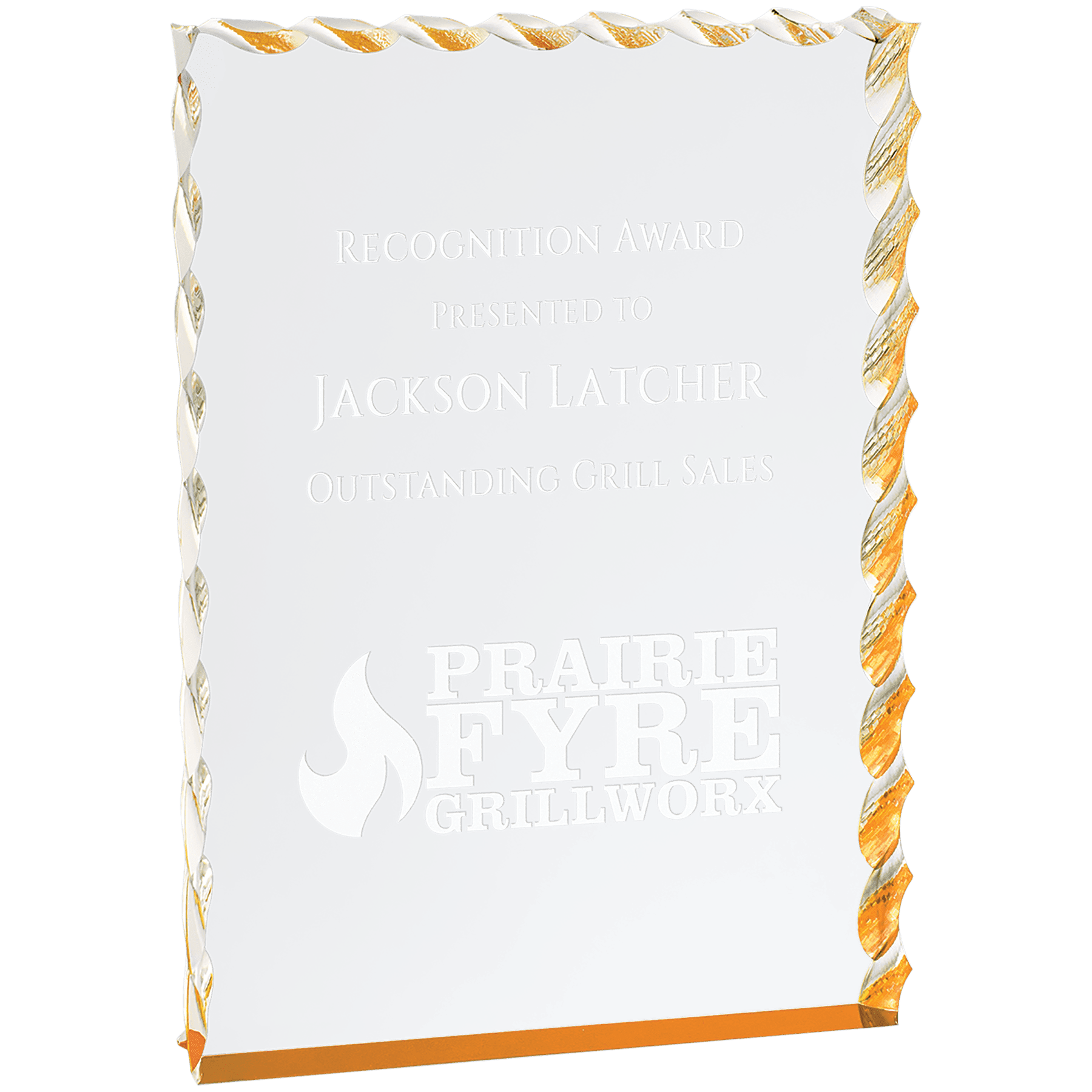 6" x 8" Wave Edge Acrylic - Image 2